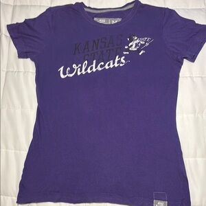 Nike Kansas State KSU Wildcats Willie Wildcat Purple Tee